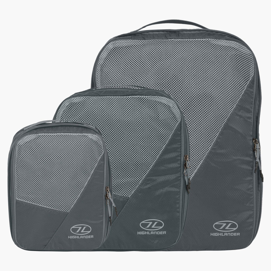 Highlander Compakta Packing Cubes Grey