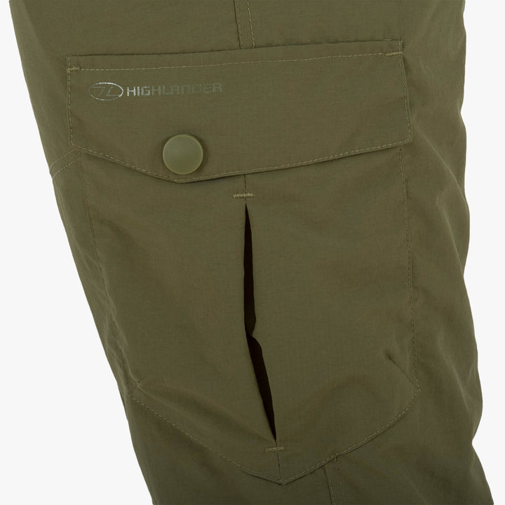 Highlander Starav Walking Trousers Mens Forest Green