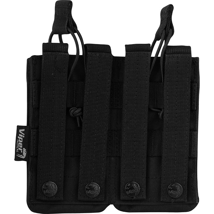 Viper Quick Release Double Mag Pouch Black
