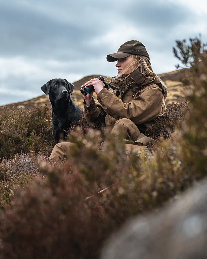 Hoggs Of Fife Rannoch Ladies W/P Hunting Jacket Field Green