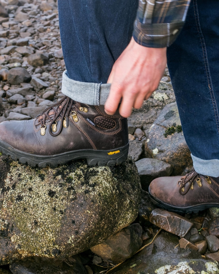 Hoggs Of Fife Munro Classic W/P Hiking Boot Crazy Horse Brown