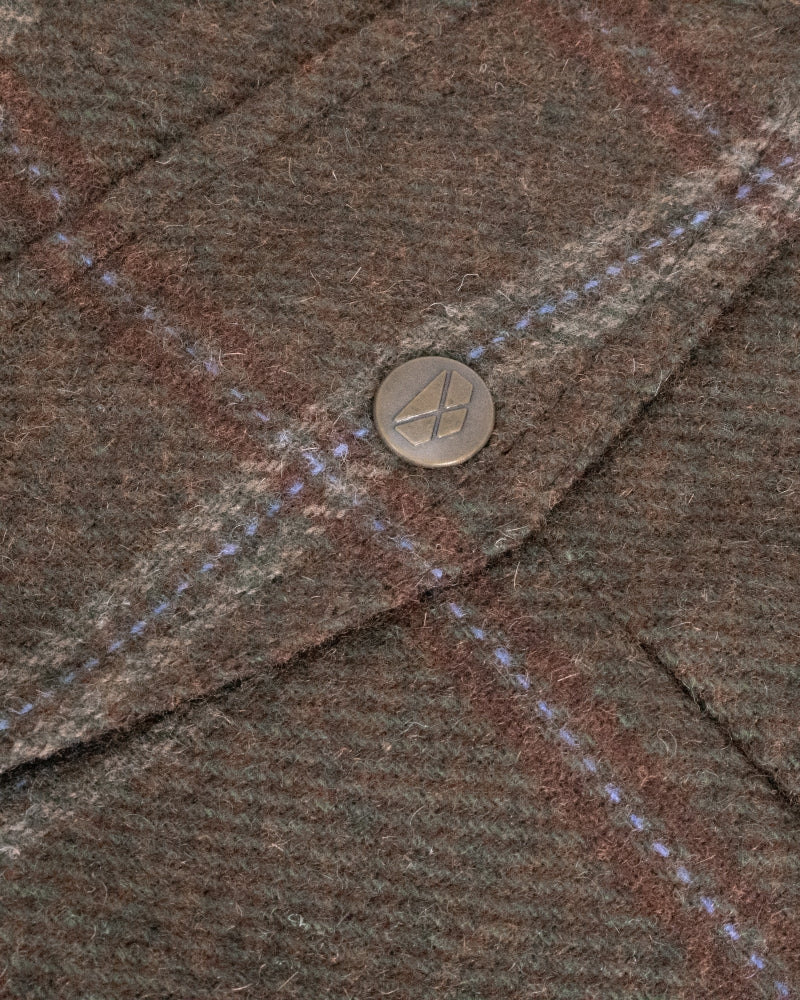 Hoggs Of Fife Musselburgh Ladies Tweed Field Coat Bracken Tweed