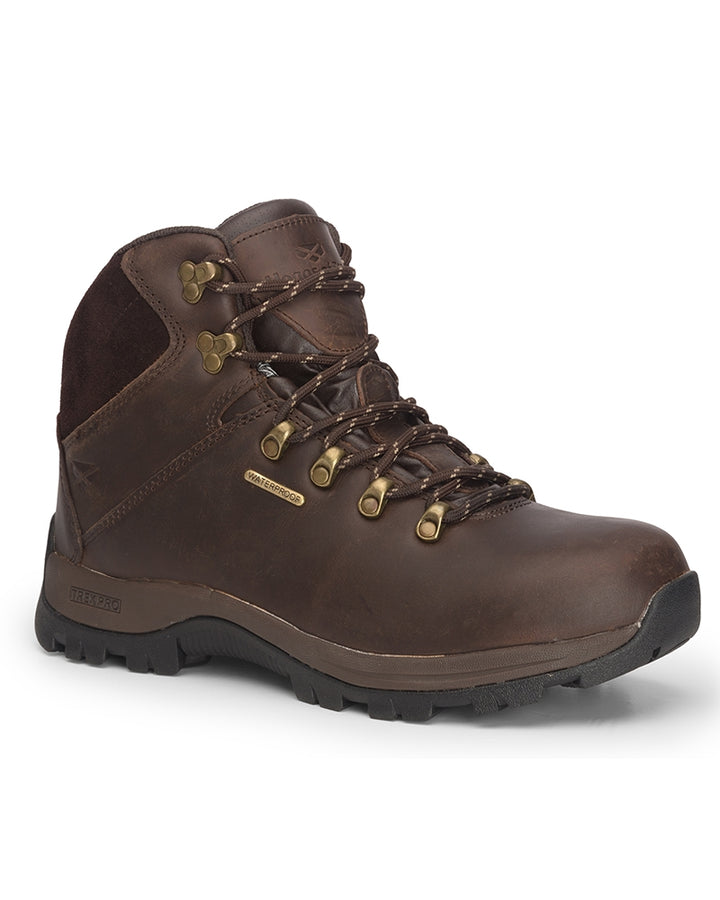 Hoggs Of Fife Glencoe Waxy Leather W/P Trek Boot Brown