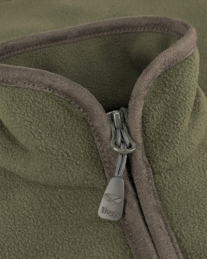 Hoggs Of Fife Woodhall Junior Fleece Gilet Green