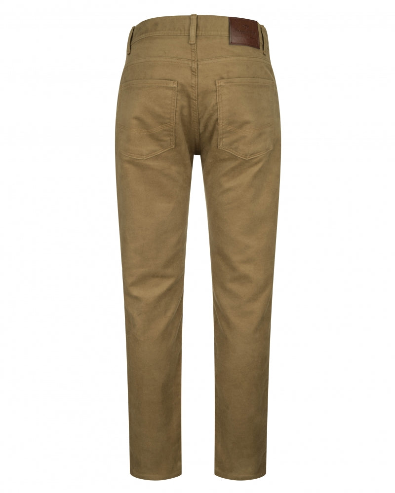 Hoggs Of Fife Carrick Technical Stretch Moleskin Trouser Dried Moss