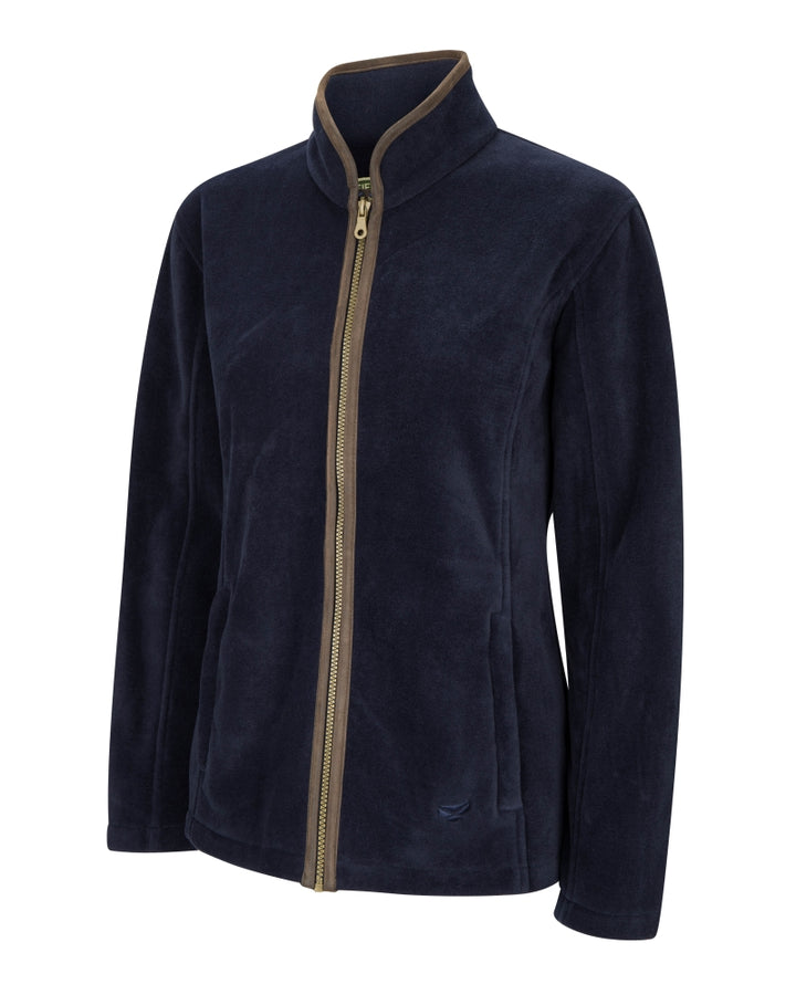 Hoggs Of Fife Stenton Ladies Fleece Jacket Midnight Navy