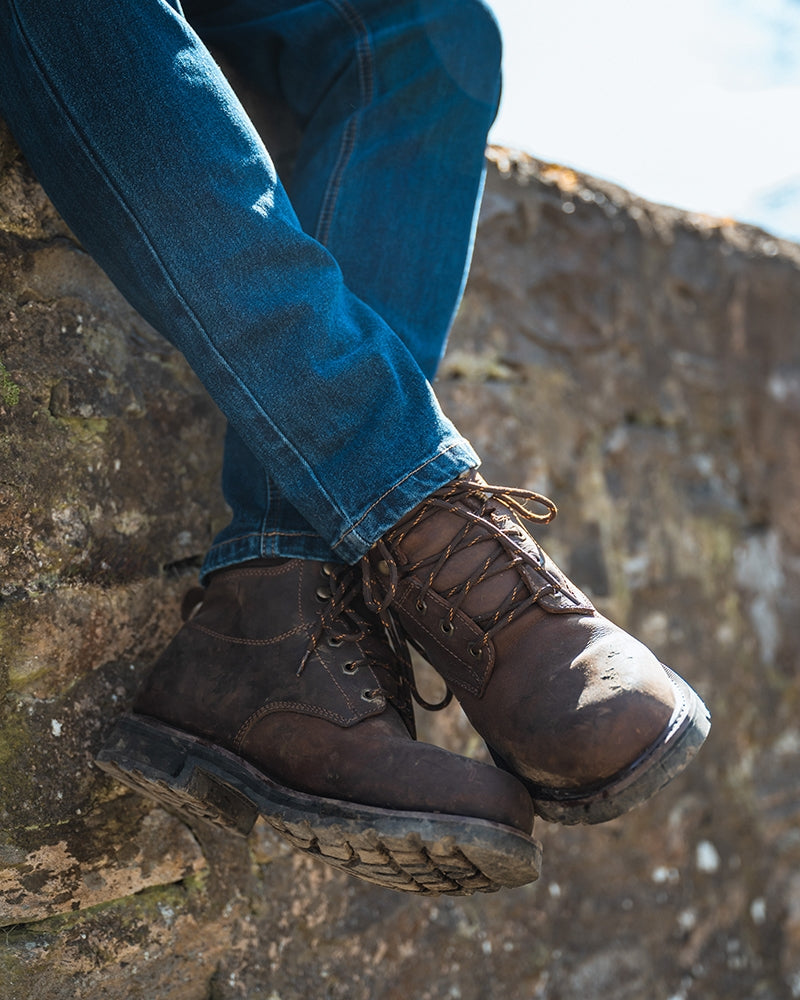 Hoggs Of Fife Cronos Pro Boot Crazy Horse Brown