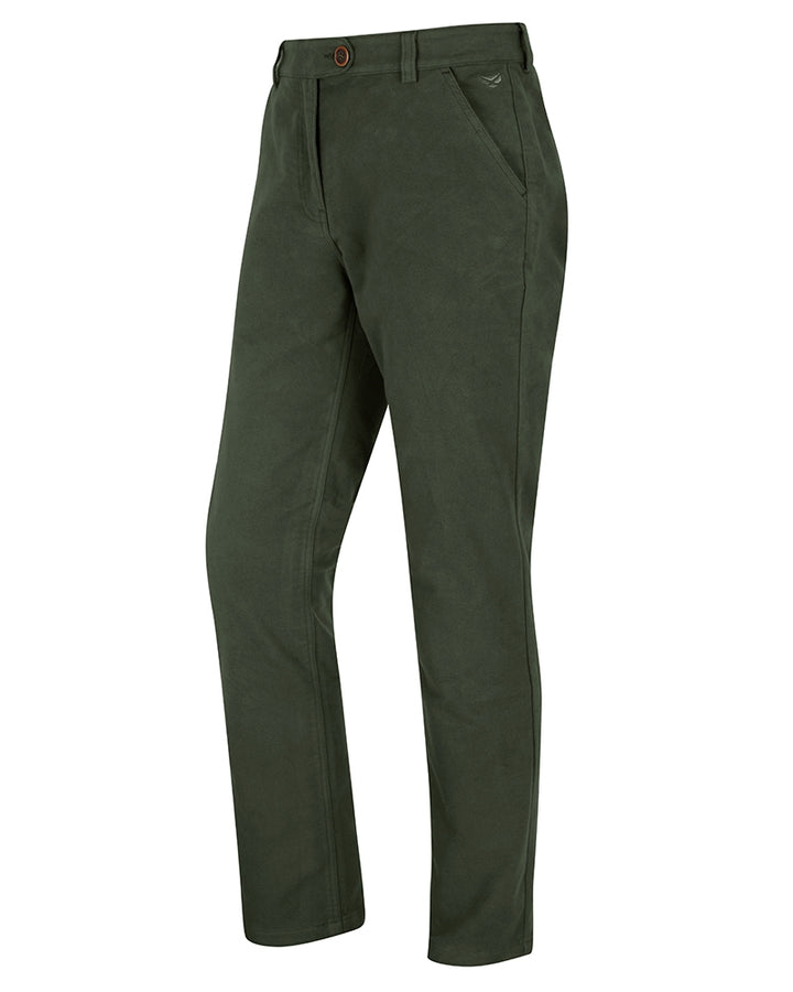 Hoggs Of Fife Monarch II Moleskin Trouser Dark Olive