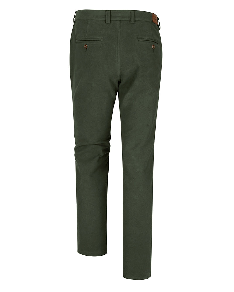 Hoggs Of Fife Monarch II Moleskin Jeans Dark Olive