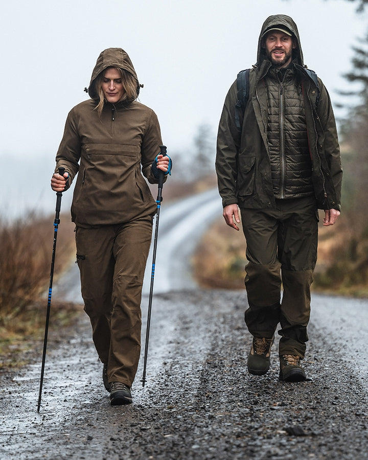 Hoggs Of Fife Struther Ladies Smock Field Jacket Sage