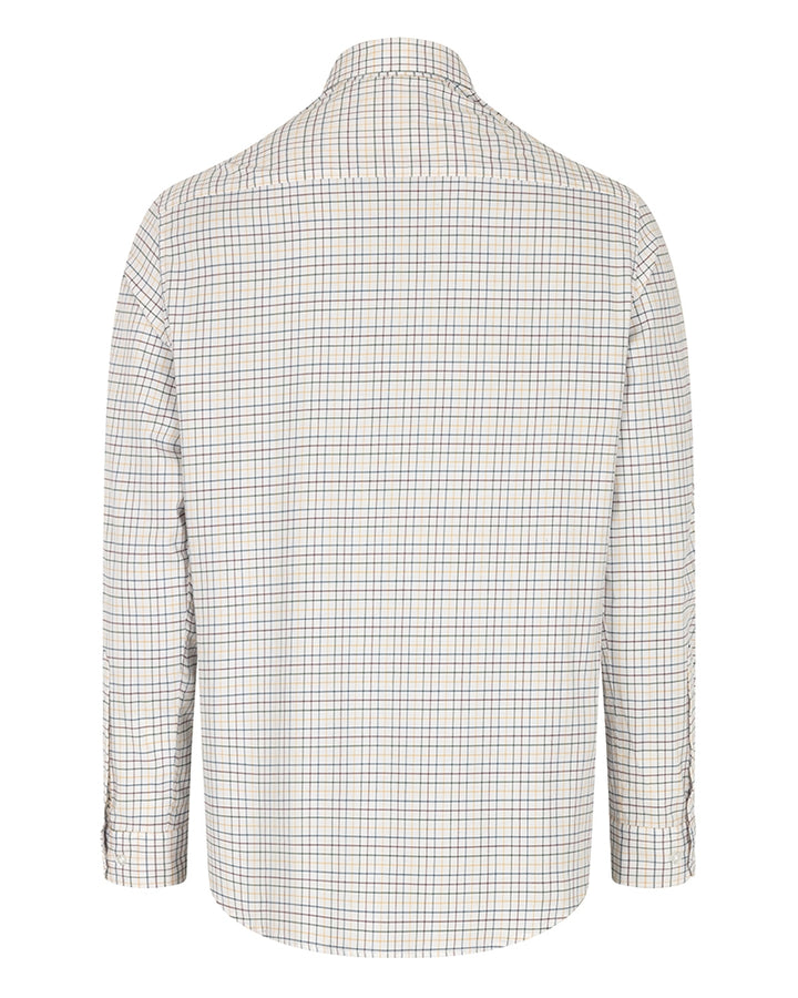 Hoggs Of Fife Callum Country Check Shirt Green Gold