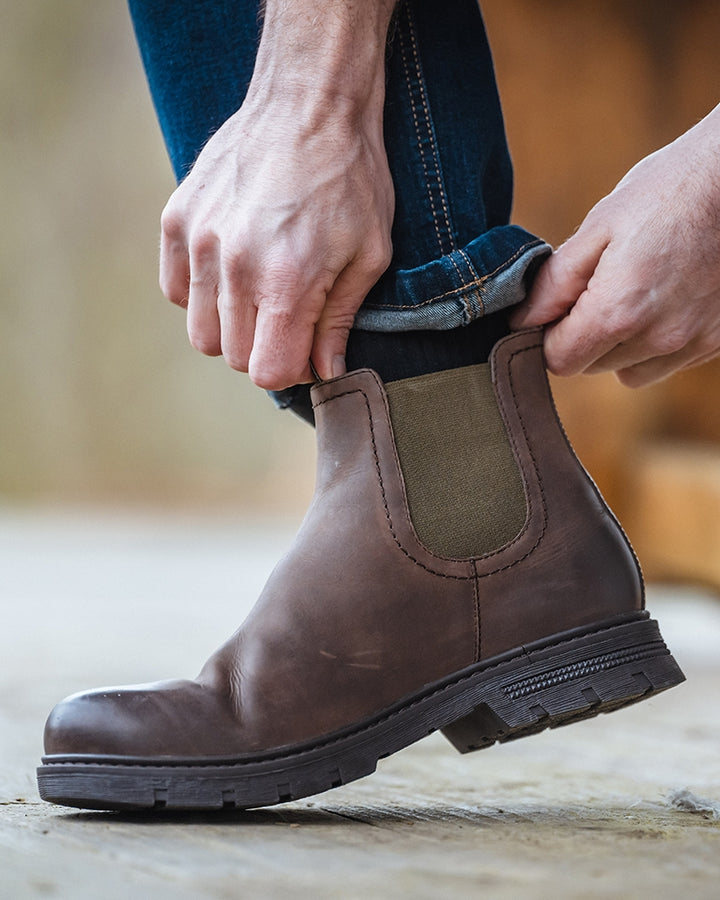 Hoggs Of Fife Dalmeny Dealer Boot Dark Brown