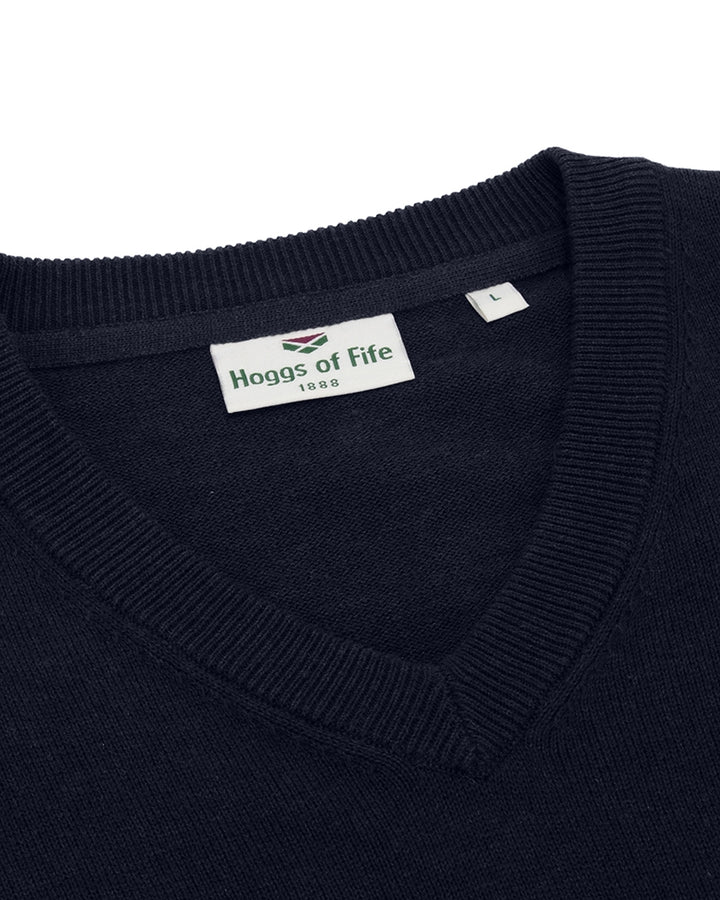 Hoggs Of Fife Stirling II LS Pullover Heather Blue